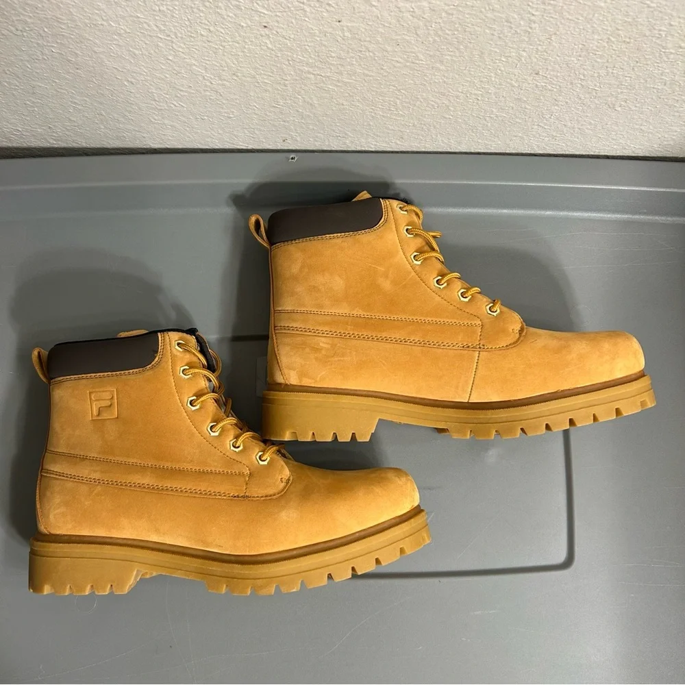 Fila Men’s Suede Lightweight Waterproof Boots For All Seasons